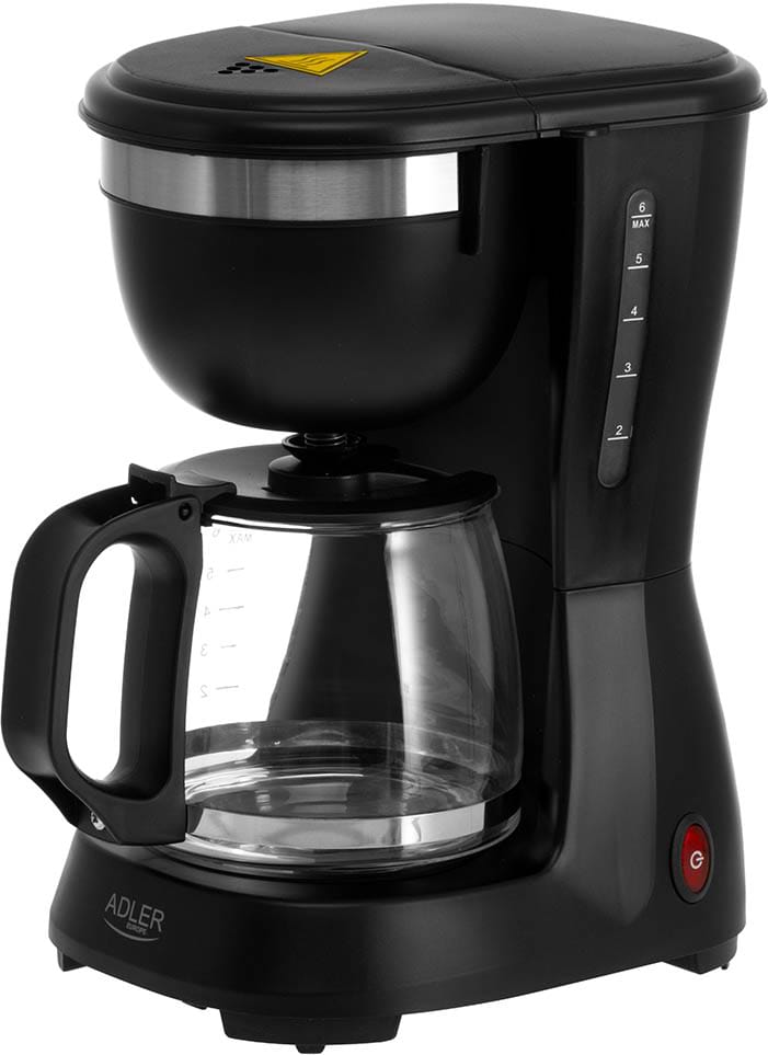 Кавоварка крапельна Adler AD 4381 Black - Фото 1