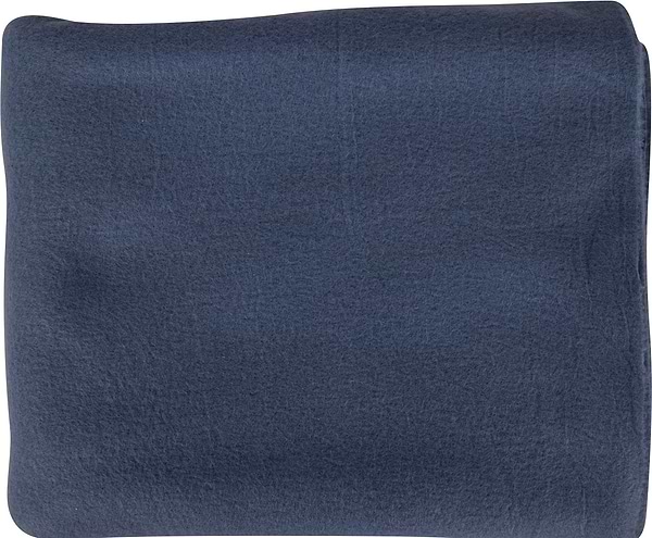 Фото - Плед полуторный DAISY сине-серый  125х150