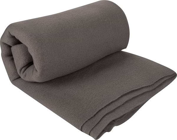 Фото - Плед полуторний DAISY сірий  125х150