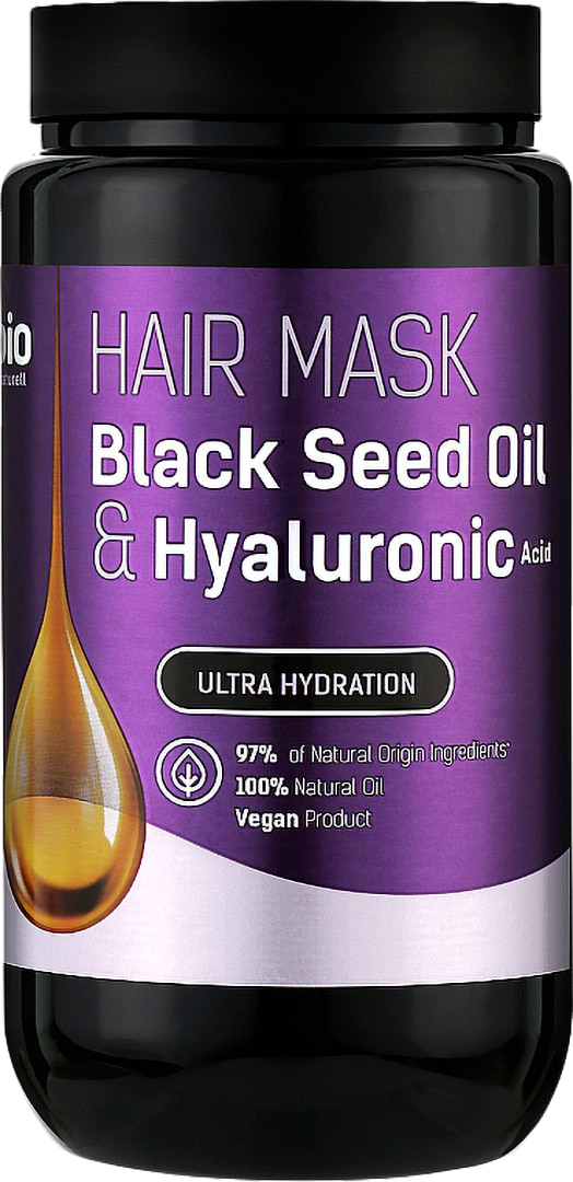 Маска для лица Bio Naturell 946 мл Black Seed Oil & Hyaluronic Acid NEW (4820168434099)