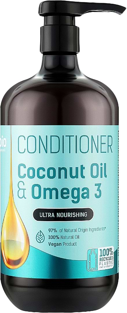 Бальзам для волос Bio Naturell Coconut Oil & Omega 3 NEW 946 мл (4820168433962)