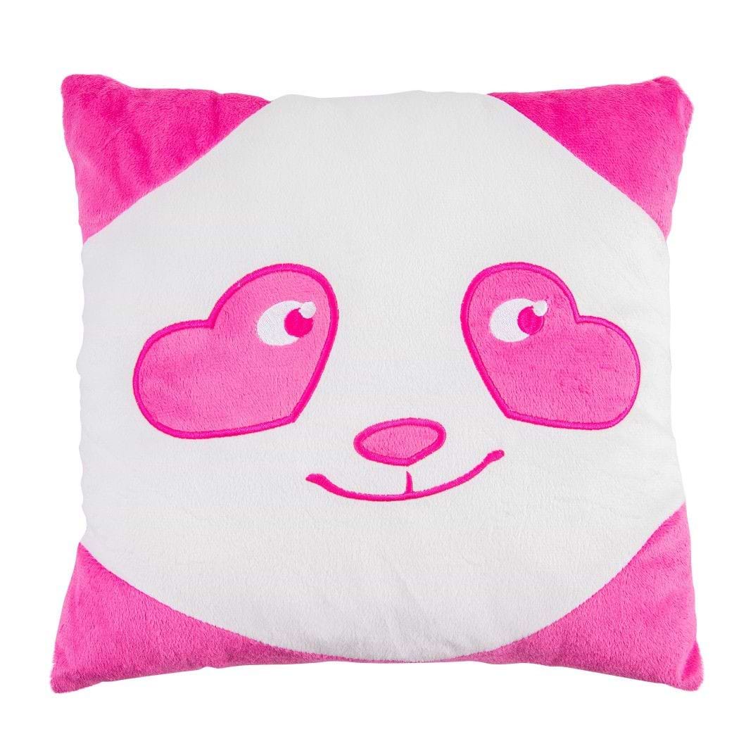 Подушка декоративная детская Tigres Панда – смайл влюбленный (ПД-0152)