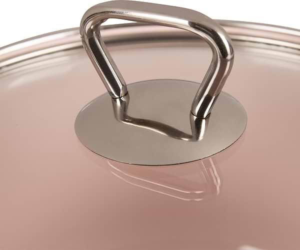 Фото - Кастрюля Biol CE24P 5,6 л розовая