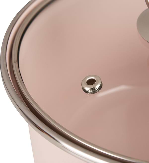 Фото - Кастрюля Biol CE24P 5,6 л розовая