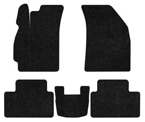 Килимки ворсові в салон авто EVAtech Standard для Daewoo Nubira (J100) 1997-1999 1 покоління Sedan EU чорний кант DO22116CV5VEB