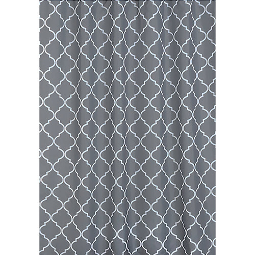 Шторка для ванной комнаты BISK TXT ORIENT 3 Gray (06854)