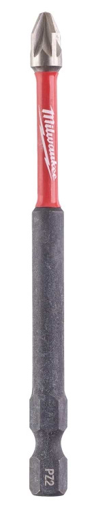 Бита для отвертки Milwaukee Shockwave PZ2 90 мм (4932430867)
