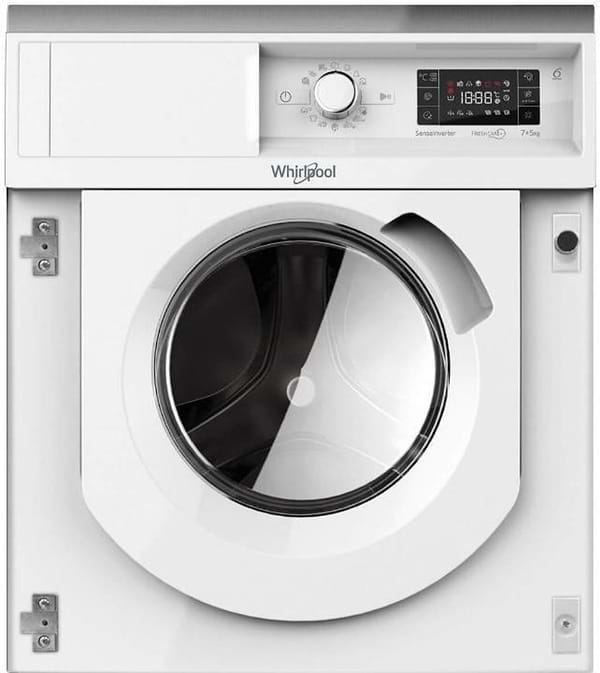 Фото - Стирально-сушильная машина встраиваемая Whirlpool BIWDWG75148UA