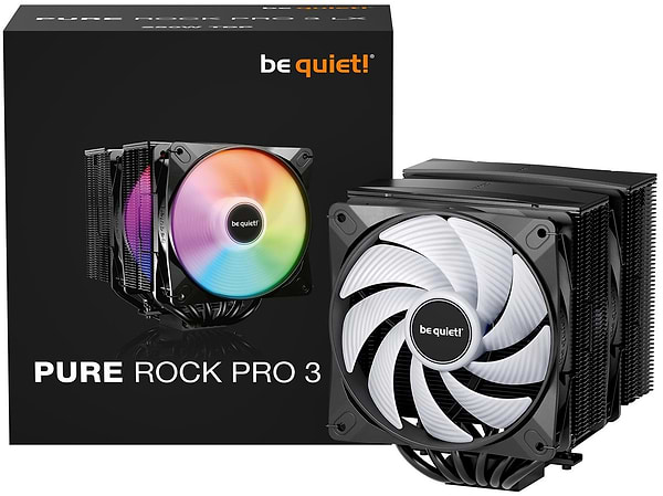 Фото - Процесорний кулер Be quiet! Pure Rock Pro 3 LX Black (BK043)