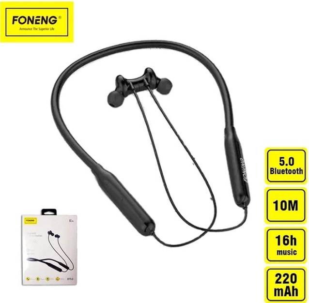 Фото - Навушники вкладиші бездротові Foneng Neckband Sport BL34 (BL34-BE-N)