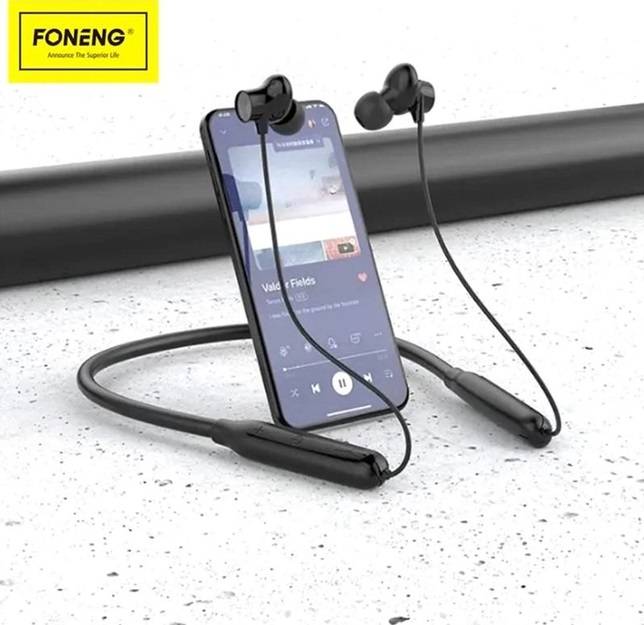 Фото - Навушники вкладиші бездротові Foneng Neckband Sport BL34 (BL34-BE-N)