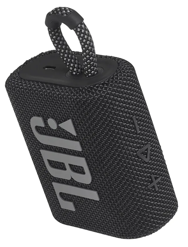 Фото - Портативна акустика JBL GO 3 Black (JBLGO3BLK)