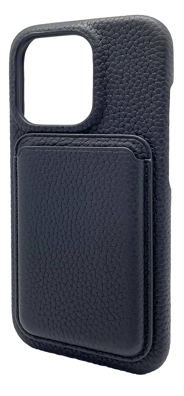 Фото - Чохол для смартфону ILera NAPA leather Case SET iPhone Black 15 Pro Max (iLNPSTBL15PRM)