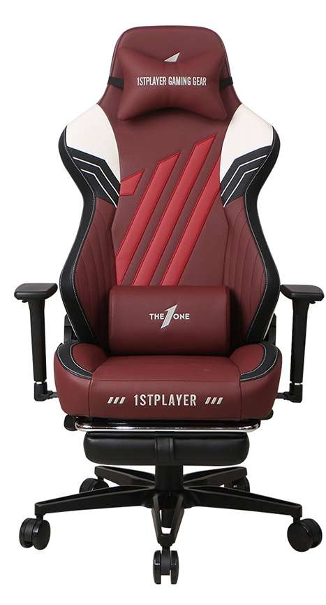 Фото - Кресло для геймеров 1stPlayer Duke Black-White-Red
