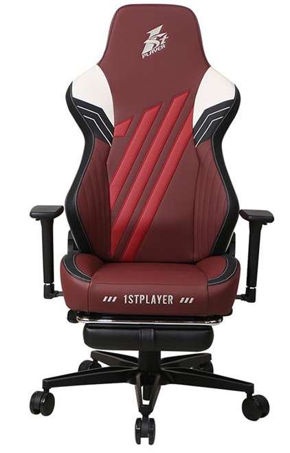 Фото - Кресло для геймеров 1stPlayer Duke Black-White-Red