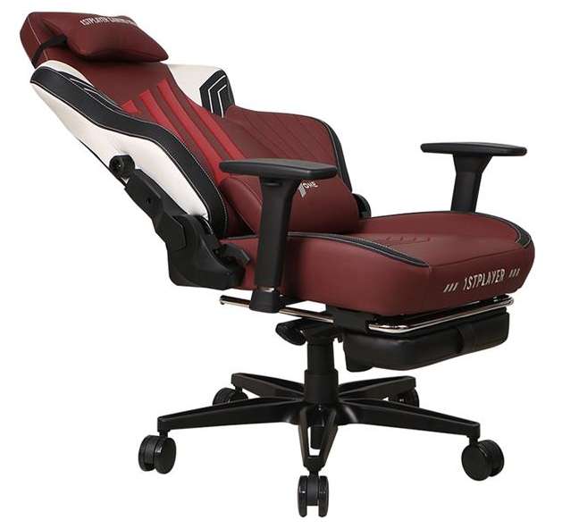 Фото - Кресло для геймеров 1stPlayer Duke Black-White-Red