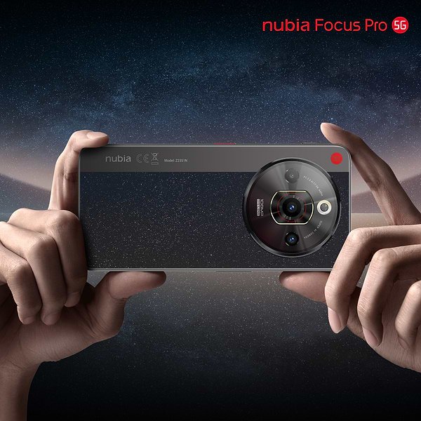 Фото - Смартфон Nubia Focus Pro 5G 8/256Gb Black