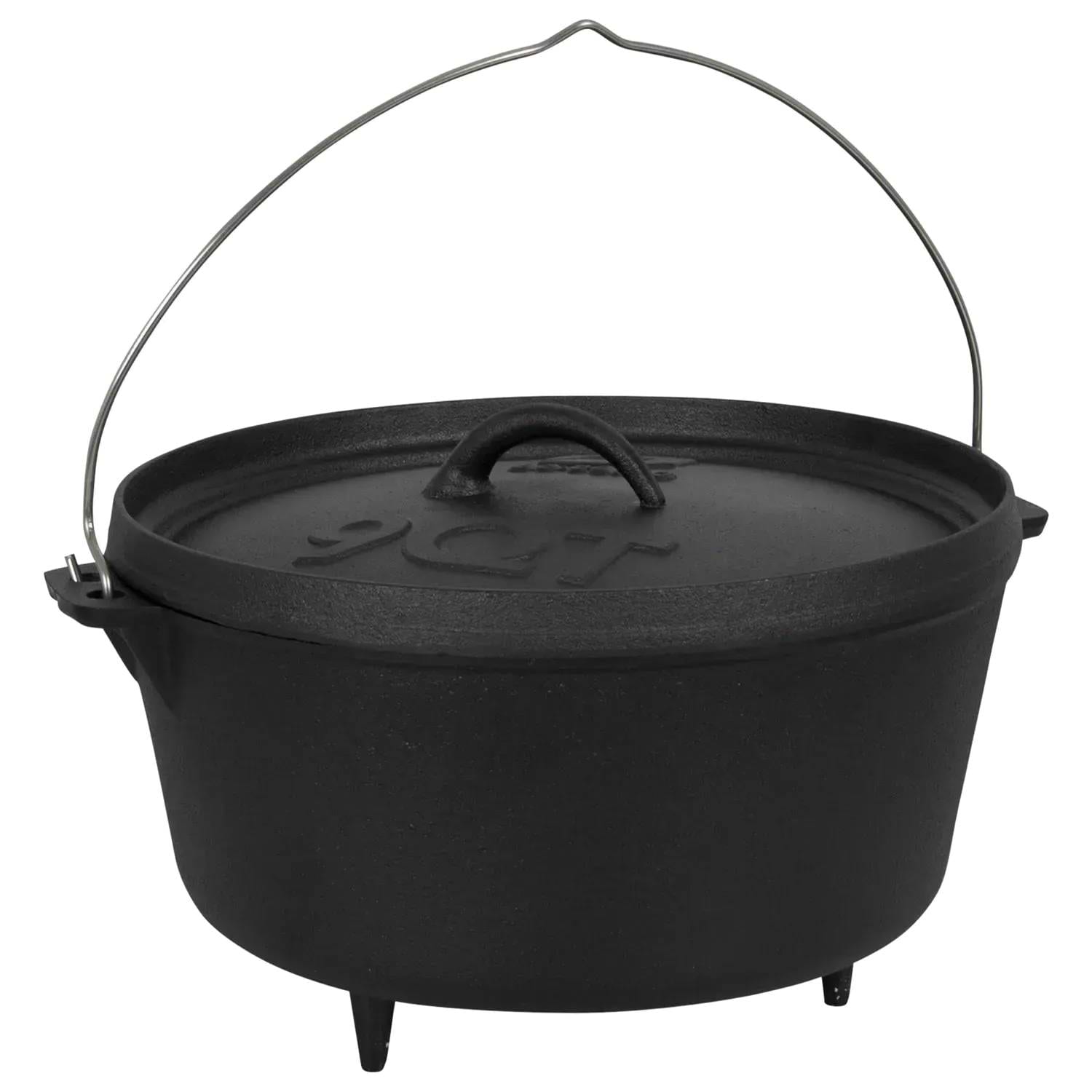 Котел Bo-camp Dutch Oven Cast Iron 31 см 7.1 л Black (2122415)