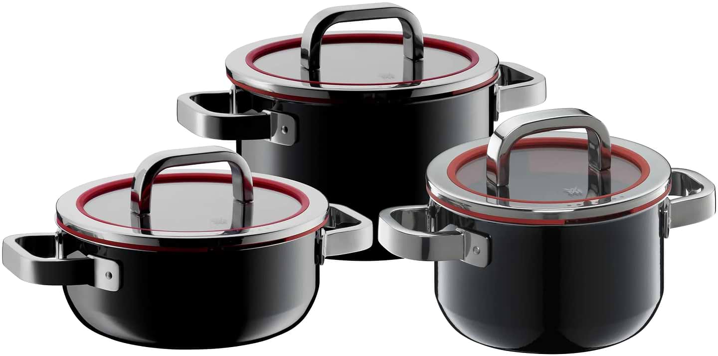 Набір посуду WMF 517095290 Functional Black 6 пр. - Фото 1