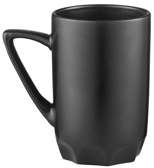 Фото - Чашка Ardesto Lino 340 мл Black (AR3072BK)