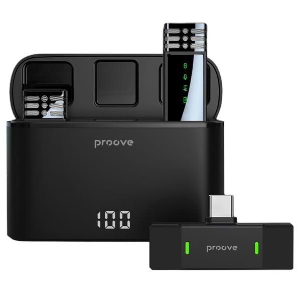 Микрофон для смартфона Proove Record Type-C Black (PMRC00010202) - Фото 1