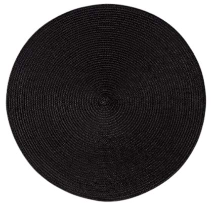 Серветка для сервірування Kela Kimya 38 см Black (12338)