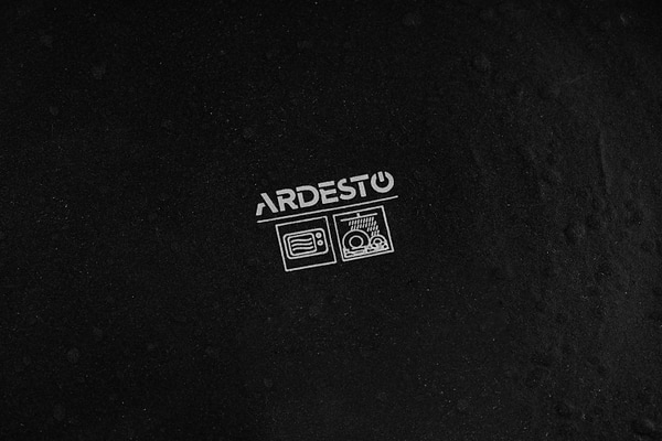 Фото - Тарілка десертна Ardesto Trento 20,5 см Black (AR2920TB)