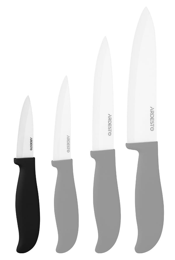 Фото - Ніж для овочів Ardesto Fresh 18.5 см Black (AR2118CB)