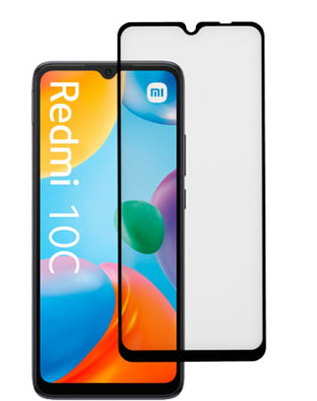 Фото - Захисне скло для смартфону 2E Basic for Xiaomi Redmi 10C, 2.5D FCFG, 1 Pack, Black border (2E-MI-10C-SMFCFG-BB)