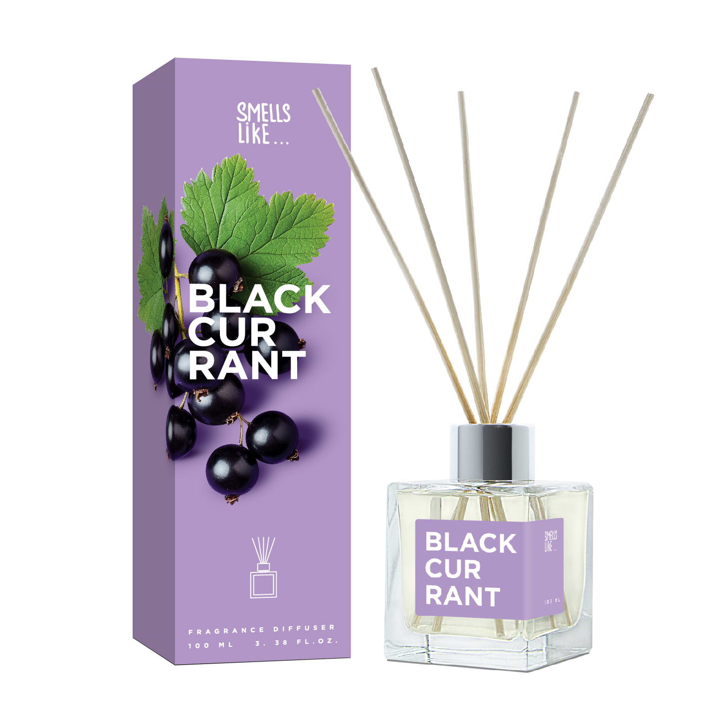 Аромадиффузор Esse Smells Like Black Currant (Черная смородина) 100 мл (4820288090694)