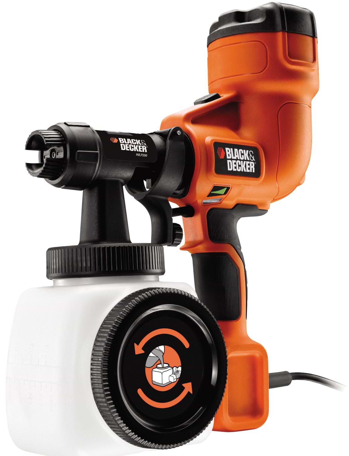 Розпилювач фарби Black&Decker HVLP200