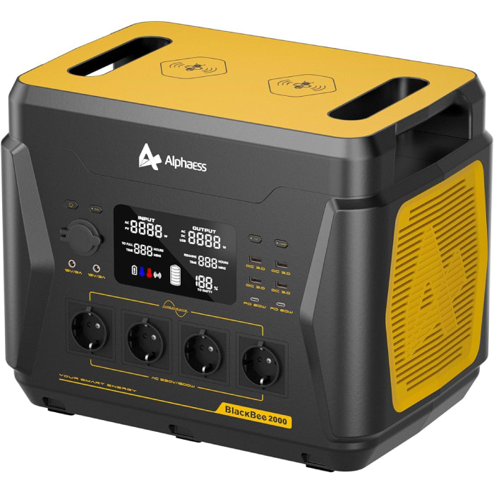 Зарядна станція універсальна AlphaESS BLACKBEE 2000 2203Wh 2200W - Фото 1