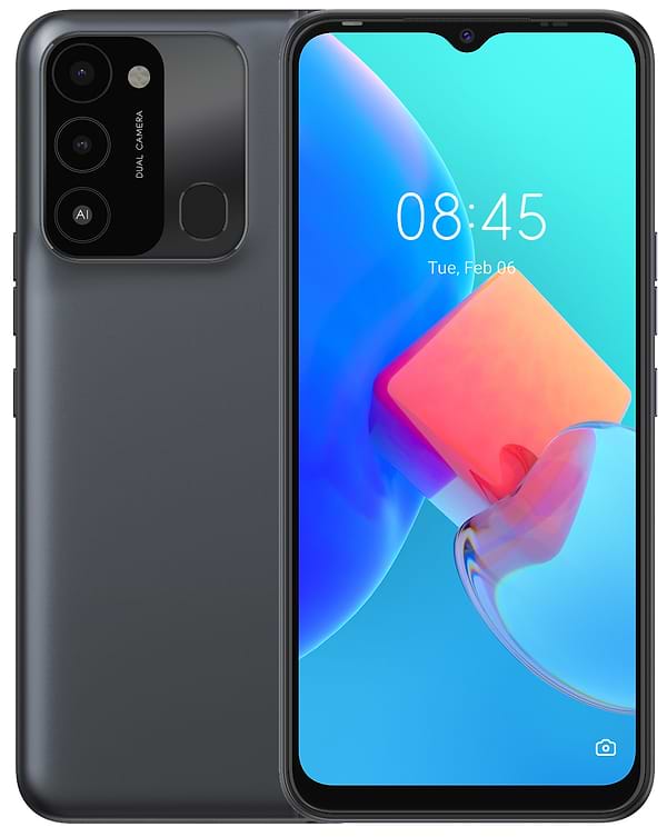 Фото - Смартфон Tecno Spark 8c 4/64Gb Magnet Black (KG5k)