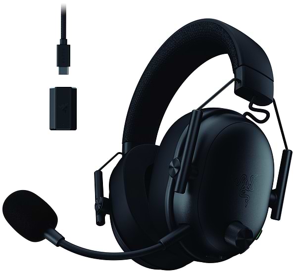 Фото - Гарнітура бездротова ігрова Razer Blackshark V3 Wireless, Black (RZ04-05410100-R3M1)