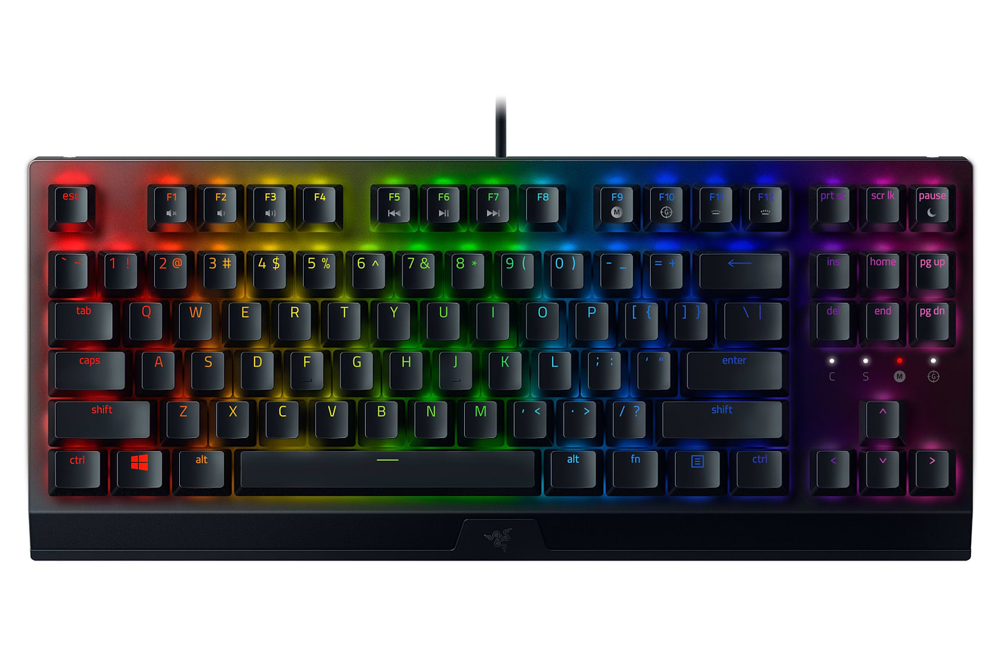 Клавиатура проводная игровая Razer BlackWidow V3 TKL RU (RZ03-03490700-R3R1) - Фото 1