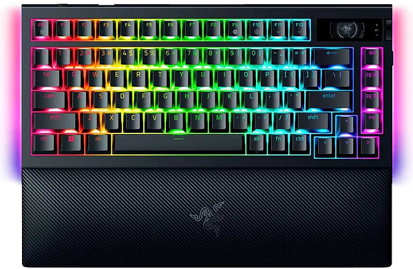 Фото - Клавиатура беспроводная игровая Razer BlackWidow V4 Pro ANSI Black (RZ03-05130100-R3M1)