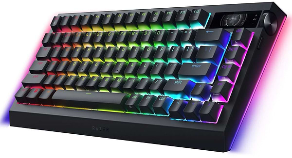 Фото - Клавиатура беспроводная игровая Razer BlackWidow V4 Pro ANSI Black (RZ03-05130100-R3M1)