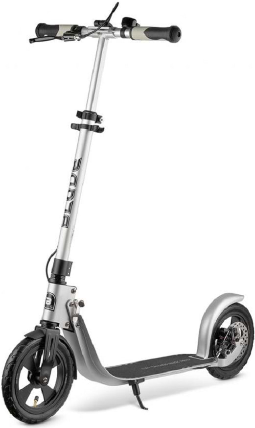 Двухколёсный самокат BLADE Sport Air Cross Disk 230/230 mm,silver matt black (231183)