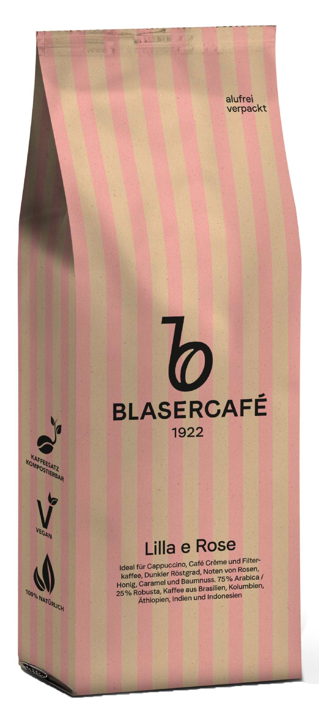 Кава в зернах Blasercafe Lilla & Rose 250 г