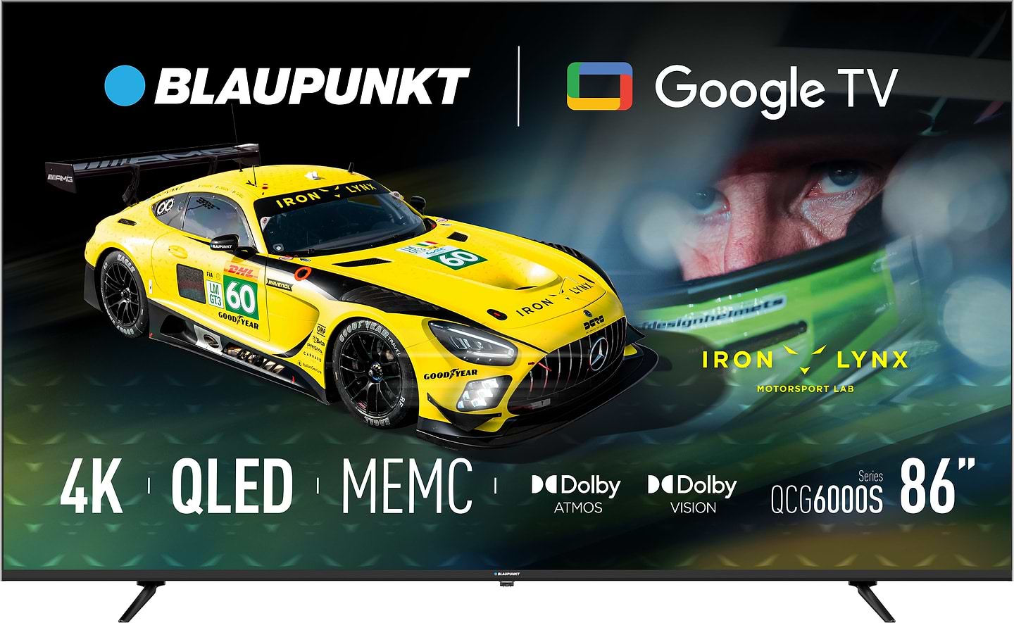Телевізор Blaupunkt 86QCG6000S - Фото 1