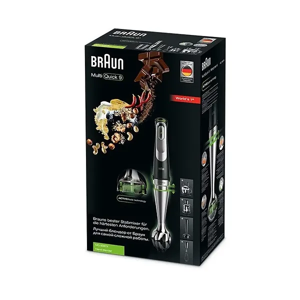 Фото - Блендер мини-комбайн Braun MQ9087X