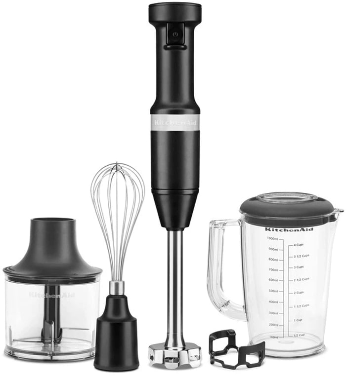 Блендер міні-комбайн KitchenAid 5KHBV83EBM - Фото 1