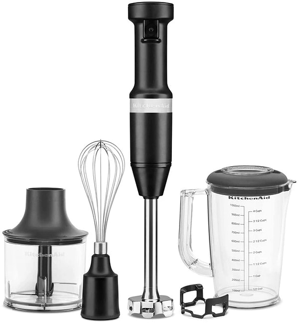 Фото - Блендер мини-комбайн KitchenAid 5KHBV83EBM