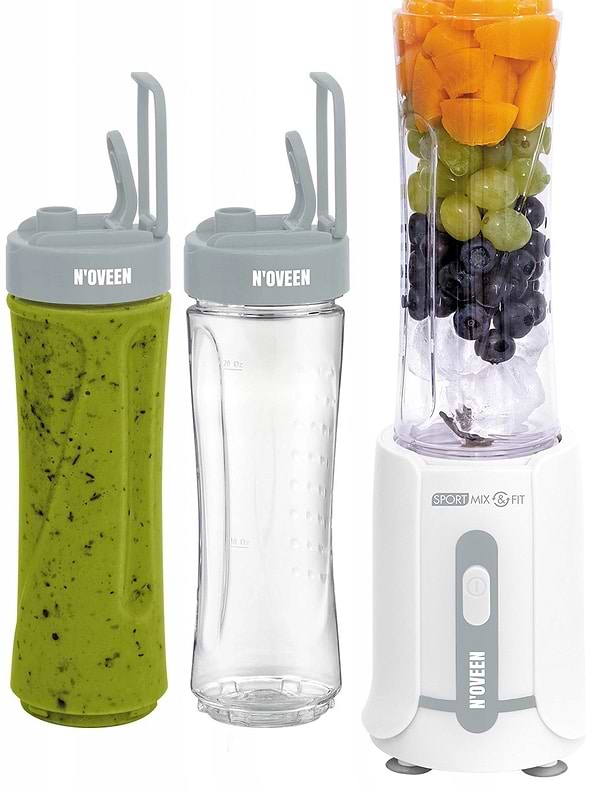 Фото - Блендер стаціонарний Noveen Sport Mix & Fit SB230 Gray