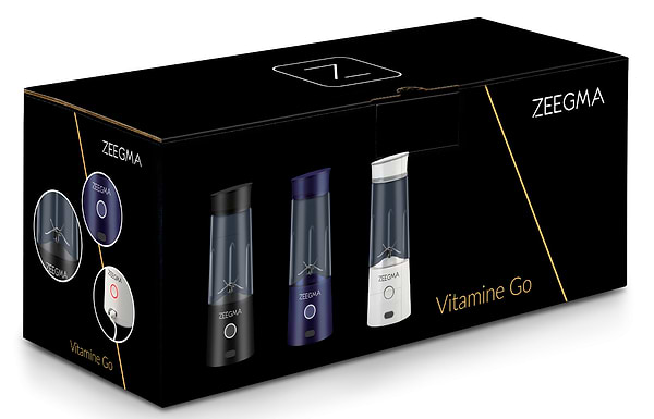 Фото - Блендер портативний Zeegma VITAMINE GO BLACK