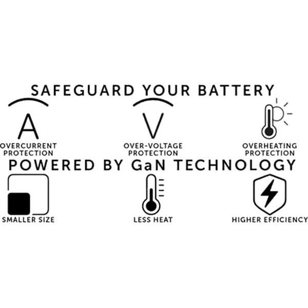 Фото - Мережевий зарядний пристрій Native Union Fast GaN Charger PD 30W USB-C Port Black (FAST-PD30-2-BLK-EU)