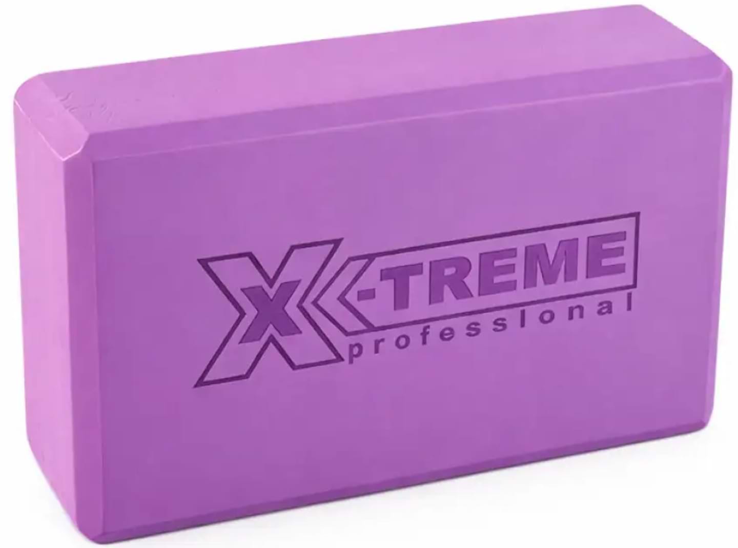 Блок для йоги X-Treme EVA 23х15.5х7.5 см фиолетовый (XTYBEVA-23PUR)