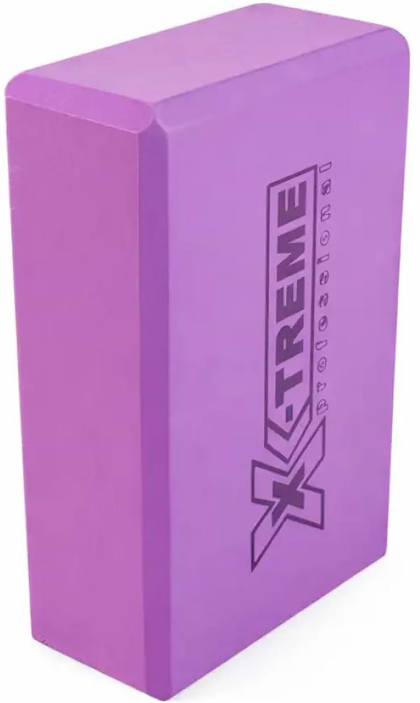 Фото - Блок для йоги X-Treme EVA 23х15.5х7.5 см фіолетовий (XTYBEVA-23PUR)