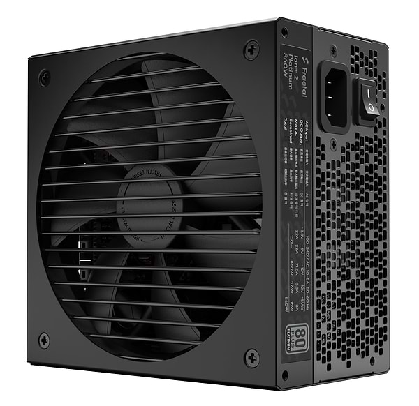 Фото - Блок питания для ПК Fractal design Ion +2 Platinum 860W (FD-P-IA2P-860-EU)