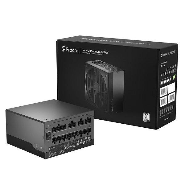Фото - Блок питания для ПК Fractal design Ion +2 Platinum 860W (FD-P-IA2P-860-EU)